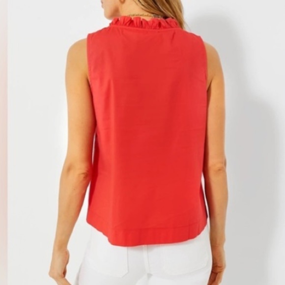 Tuckernuck POMANDER PLACE Red Veronica Top - Picture 4 of 7